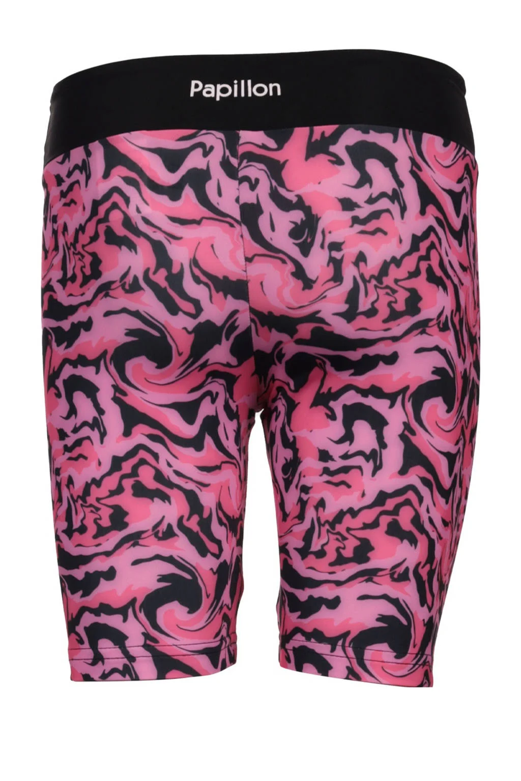Papillon sportshort roze/zwart
