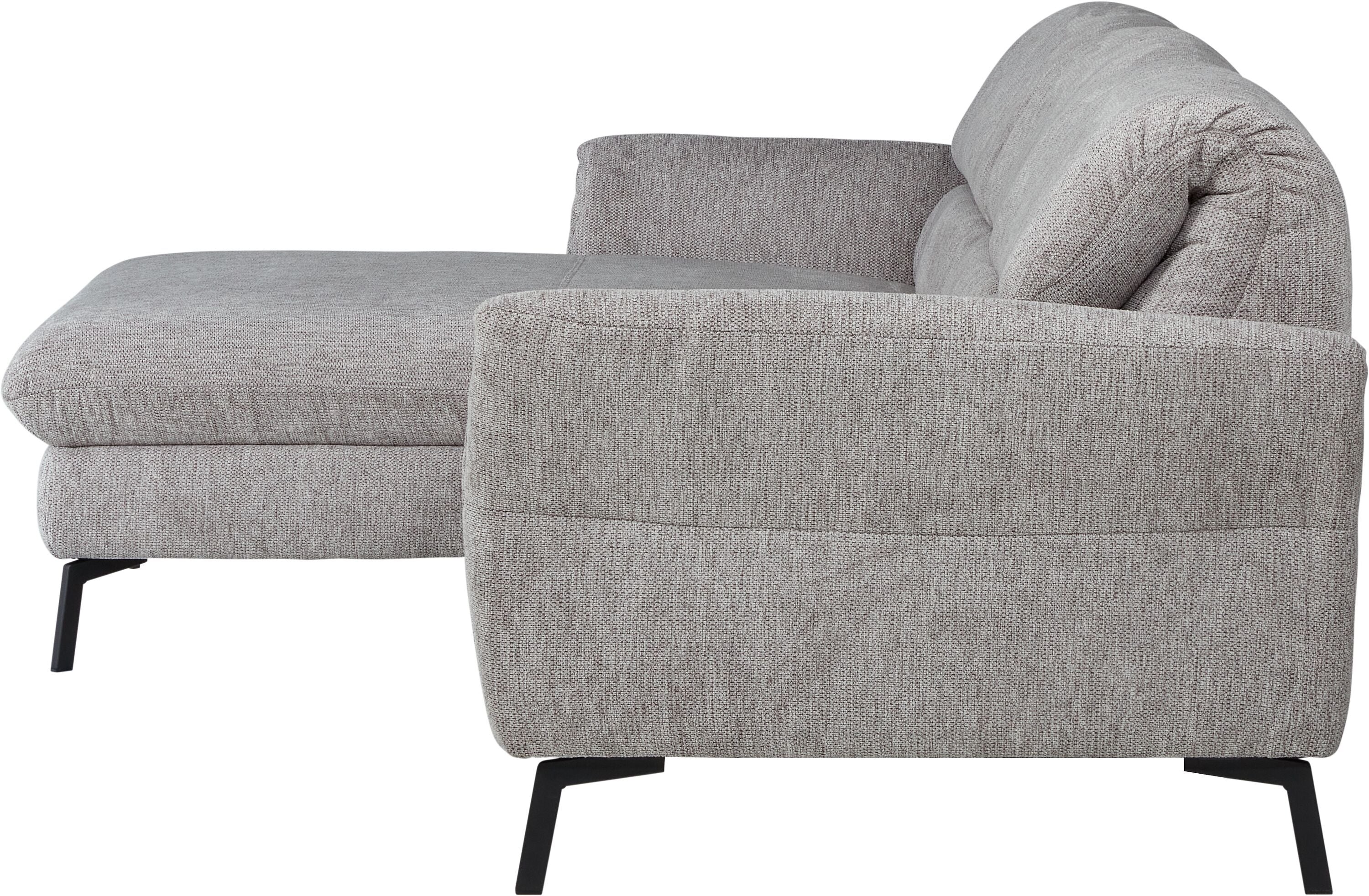 SEBO Ecksofa - Grau / B: 284.0 cm x T: 161.0 cm x H: 84.0 cm