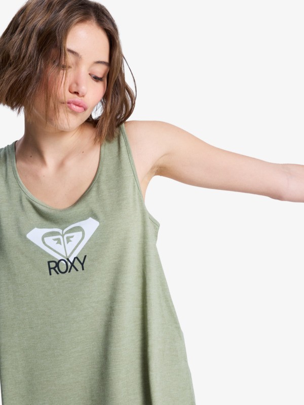 Surfclassic T-shirt sans manches Vert Femme