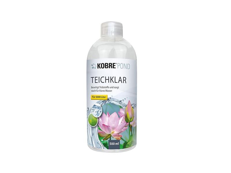 Kobre®Pond Teichreiniger 500 ml Teichklar. Beseitigt Trübstoffe