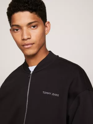 Jaqueta Bomber Boxy com Logo Clássico