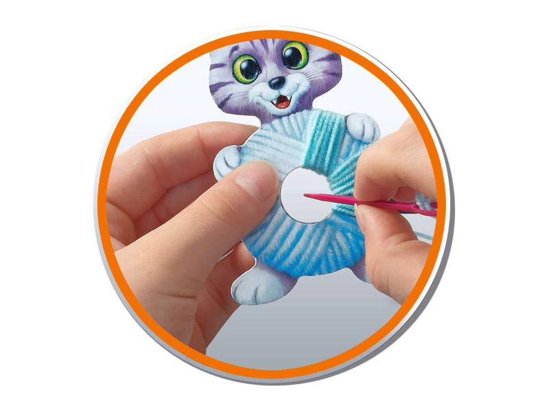 Ravensburger Bastelset Be Creative Pompon-Tiere Kreativ-Set zum gemeinsamen Spielen oder zur Dekoration