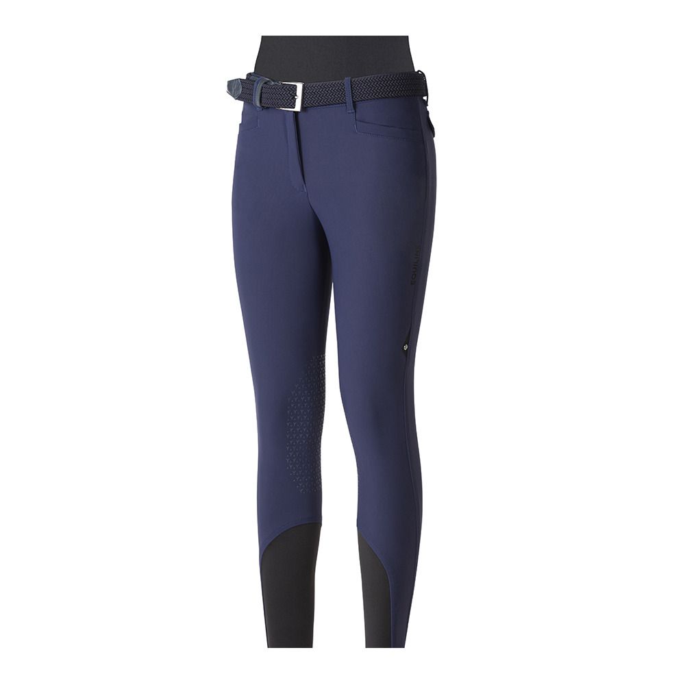 Equiline ATIRCE - Pantalon knee grip Femme cobalt