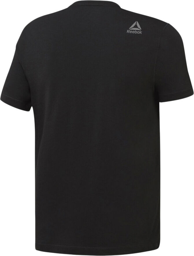 Reebok Speedwick Graphic T-shirt Sort