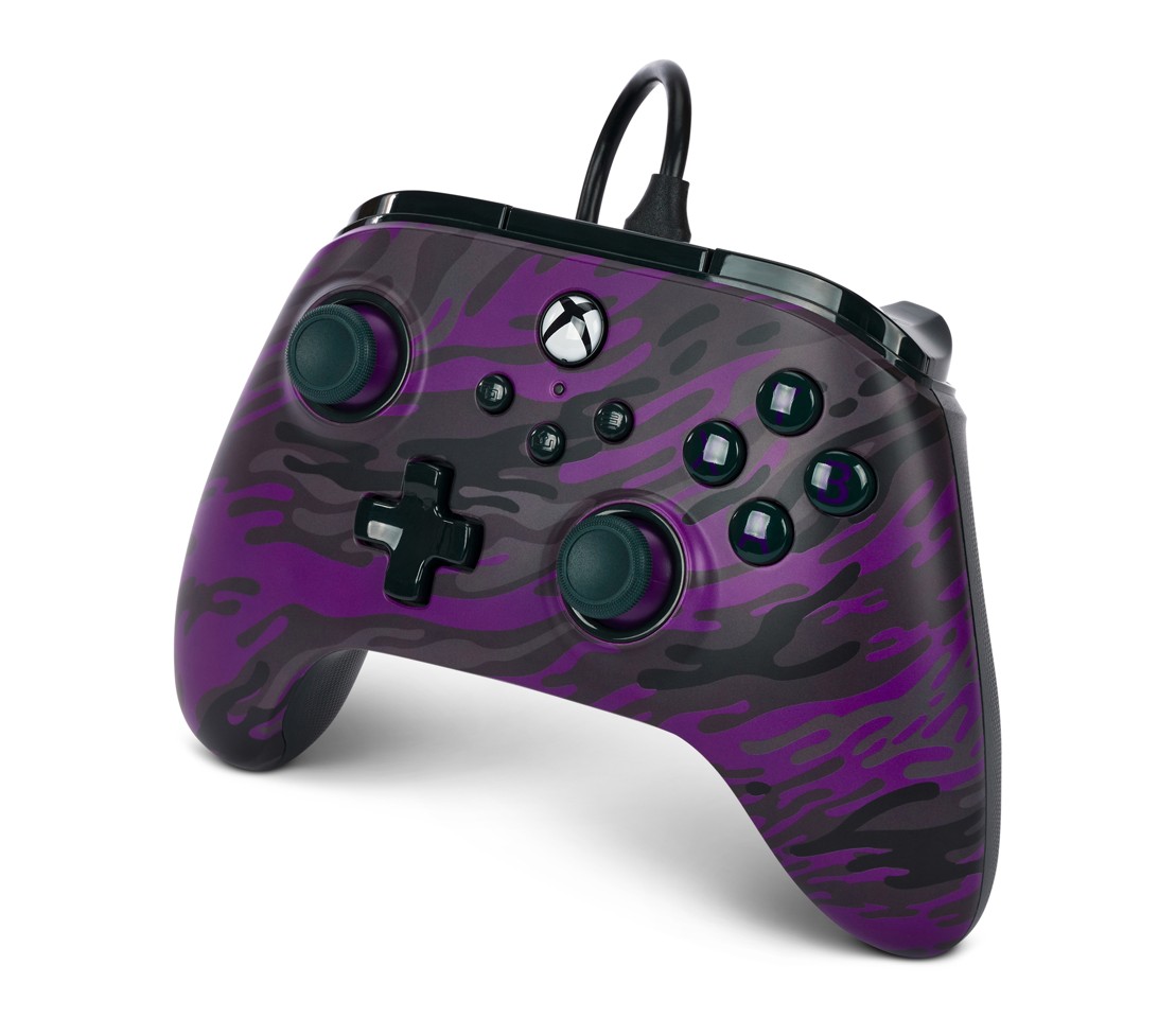 PowerA Advantage Wired Controller - Xbox Series X/S - Purple Camo