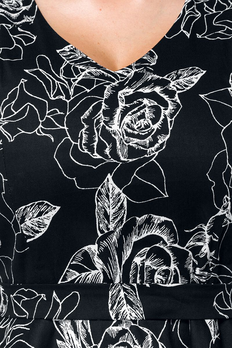 Swing Floral Dress | Belsira Robe mi-longue