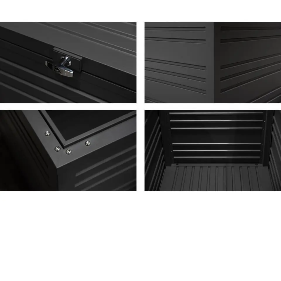Orion Sit & Store aluminium opbergbox 1318L antraciet