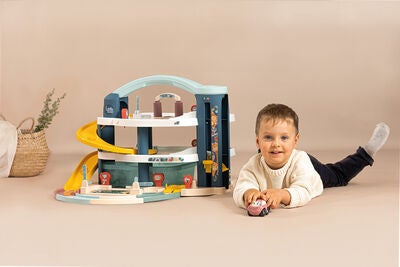 Smoby Bilgarasje Stor