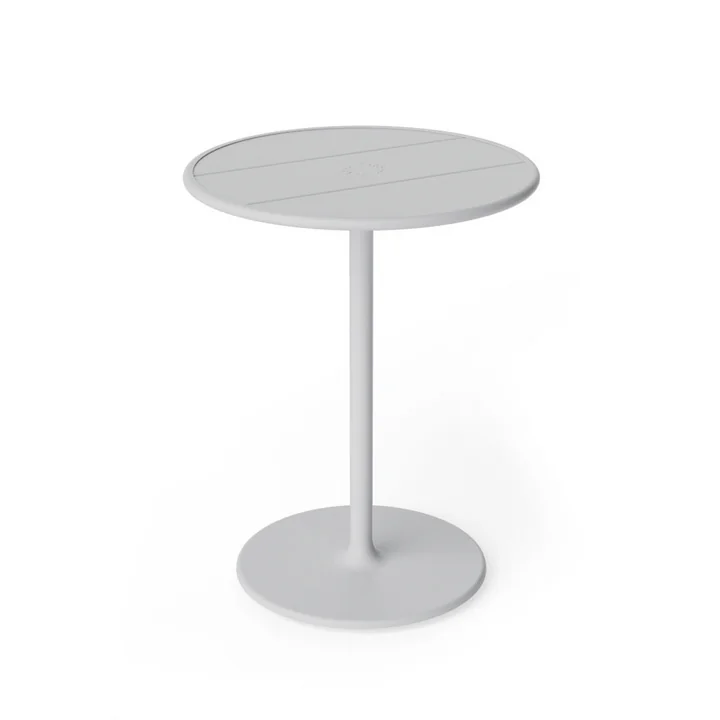 Fatboy - Fred's Outdoor Tisch Ø 60 cm, hellgrau (Exklusive Edition)