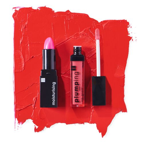 plumping lipgloss rose clair