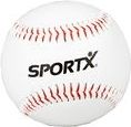 SportX - Honkbal Bal - 7 cm - Geschikt voor Trainingen en Recreatief Gebruik