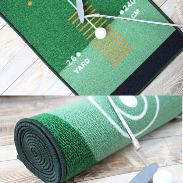 INF Golftreningsteppe Grønn matte Style 1