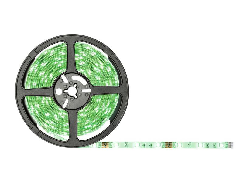 Paulmann LED-Stripe SimpLED RGB, 5 m Rolle Beschichteter RGB LED-Streifen mit Fernbedienung, kürzbar