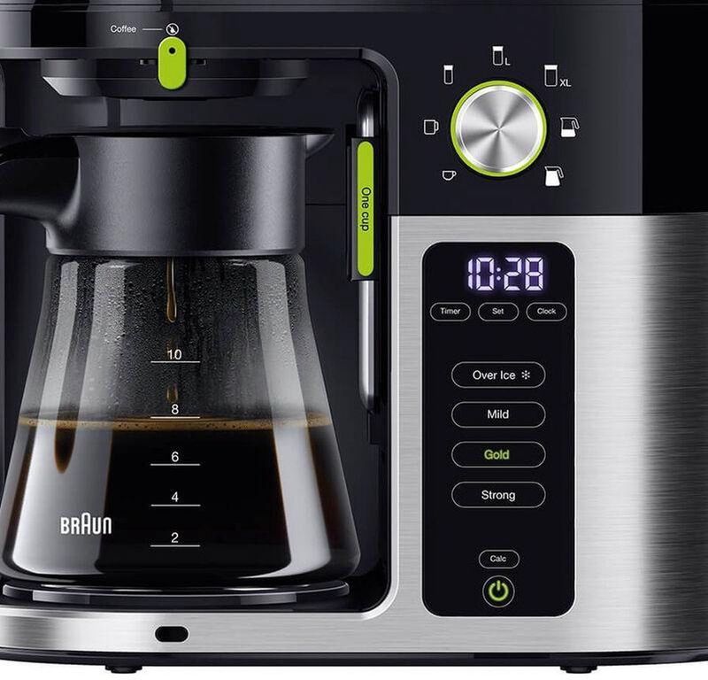 Braun KF9050BK MultiServe Koffiezetapparaat Zwart/RVS