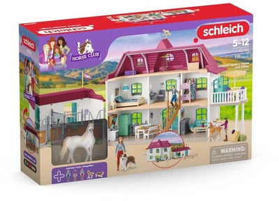Schleich 42706 Horse Club Lekesett Lakeside Country House & Stall