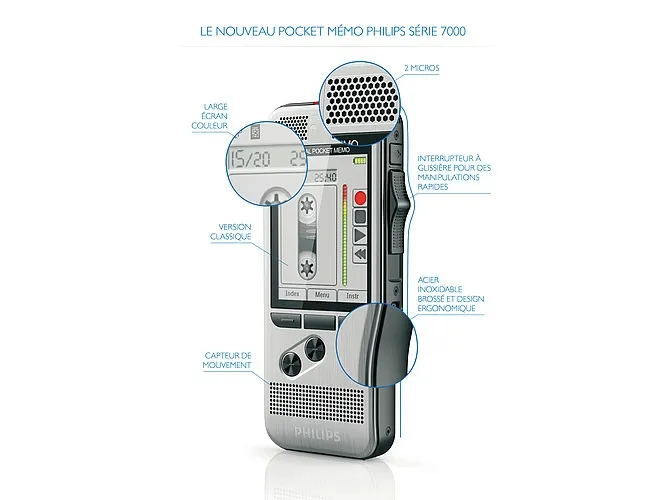 Philips DPM 7200 voice recorder