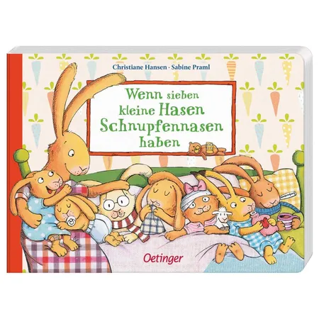 Oetinger Wenn sieben kleine Hasen Schnupfennasen haben