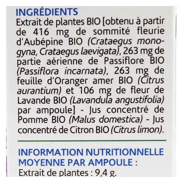 Naturland Relaxamento Serenidade Orgânico 20 ampolas