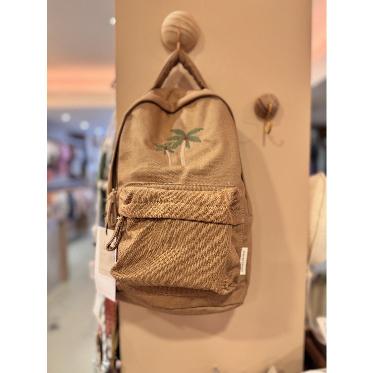 Atelier Pomme | Backpack | Tropical Tango brown