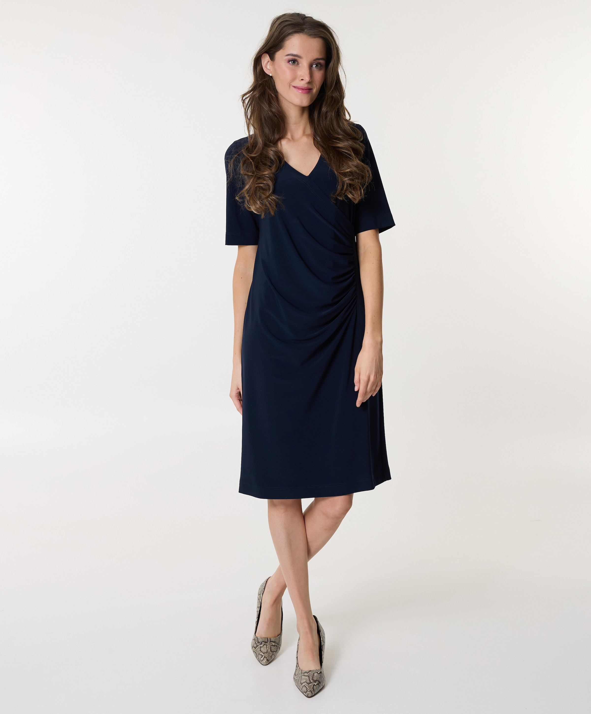 Sommermann Dames jurk blauw
