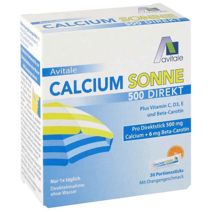 Calcium Sonne 500 Direkt Portionssticks, 30 St