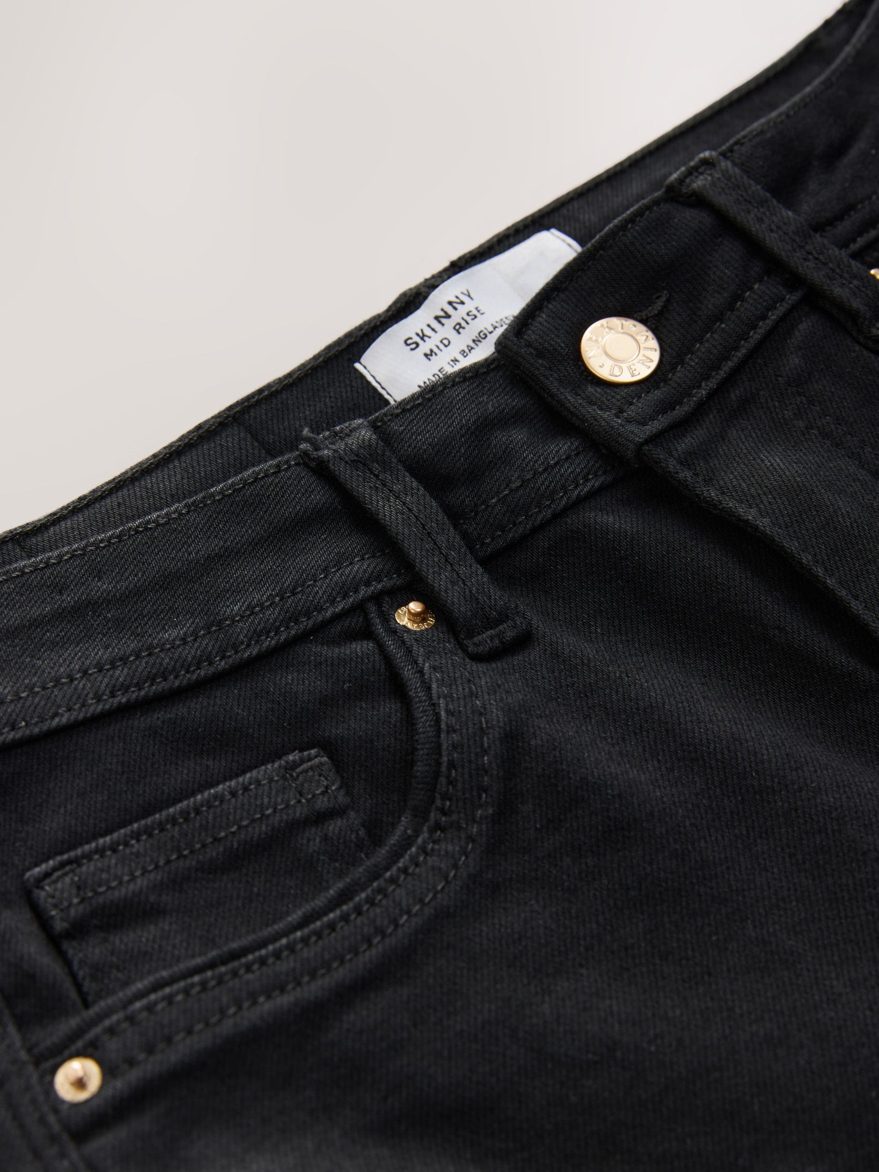 Zwart - Superzachte skinny Hourglass jeans