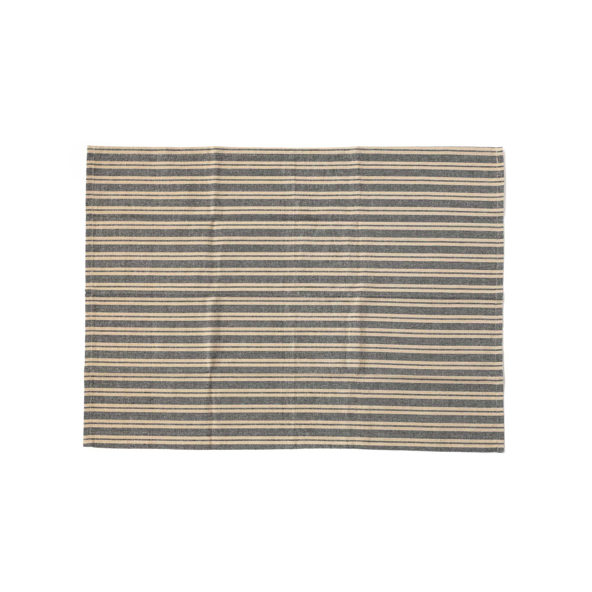 Geschirrtuch braun-schwarz gestreift, B 50 cm, L 70 cm zu 3,80