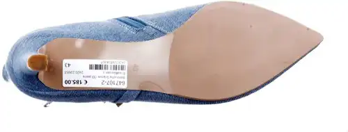 Babouche jeans G-Love -33 - maat 44 enkellaars jeans - maat 44 Calandschoen