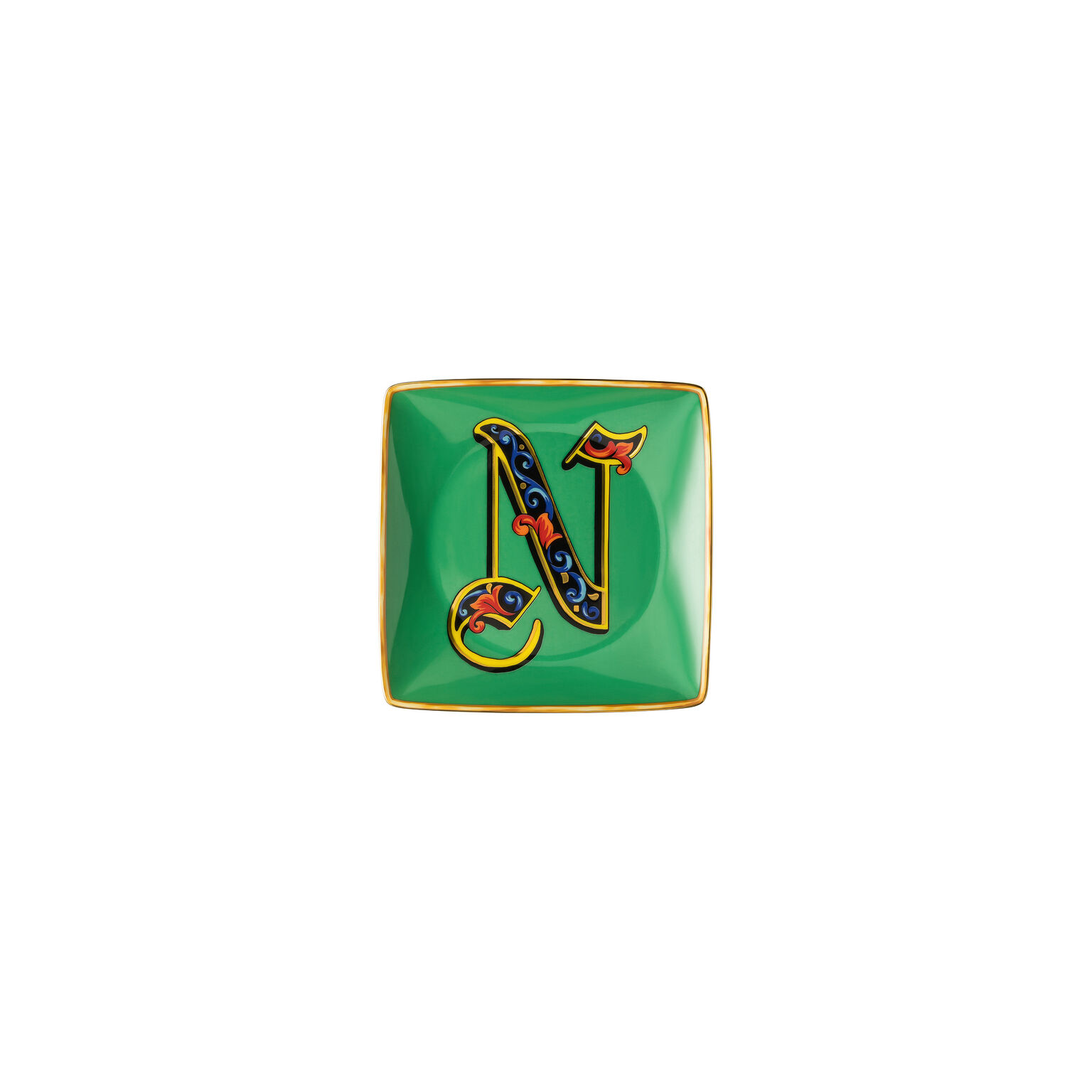 Versace Alphabet Holiday Alphabet N Schälchen 12 cm quadr. flach