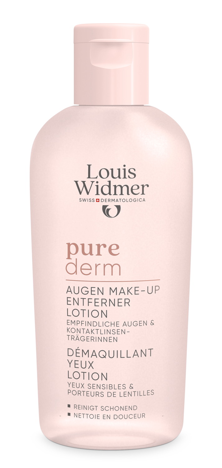 LOUIS WIDMER Purederm Augen Make-up Entferner Lotion Lot 100 ml