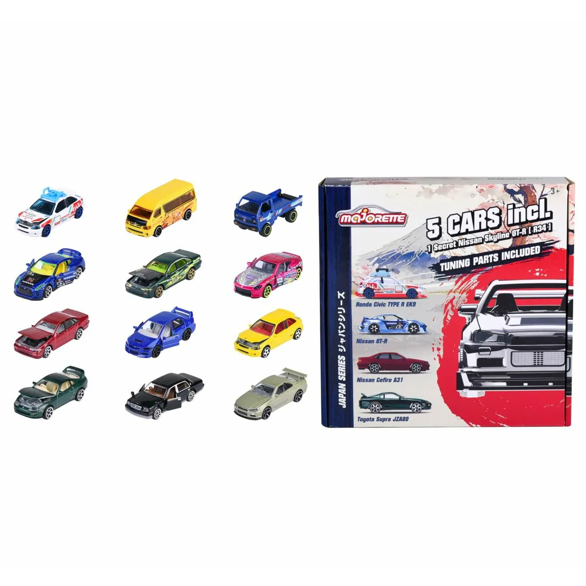 MAJORETTE Coffret Japan Bonus Series