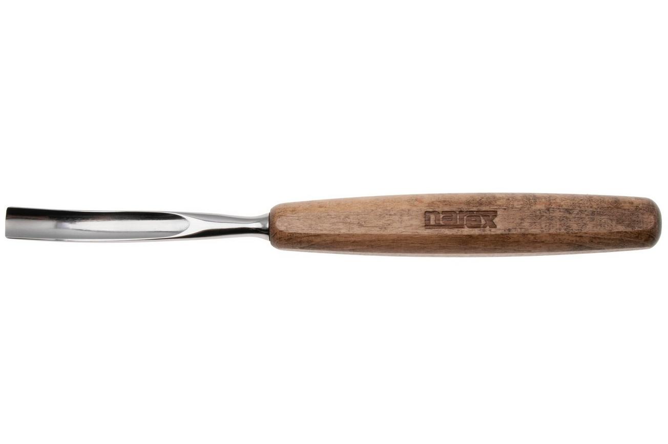 Narex PROFI Bent Carving Chisel Profile 8, 827512, gebogen U-guts, 12 mm