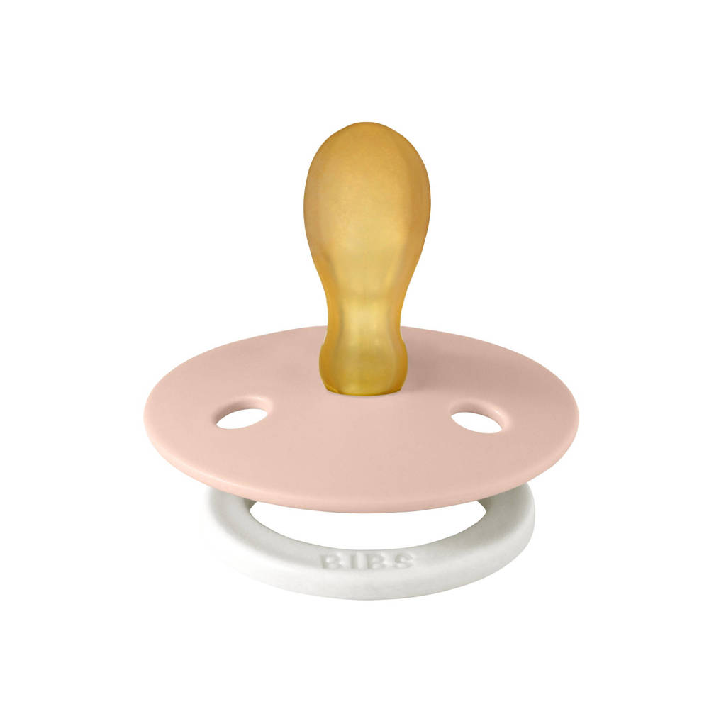 fopspeen - maat 2 - Glow in the dark Blush / Vanilla (2 stuks)