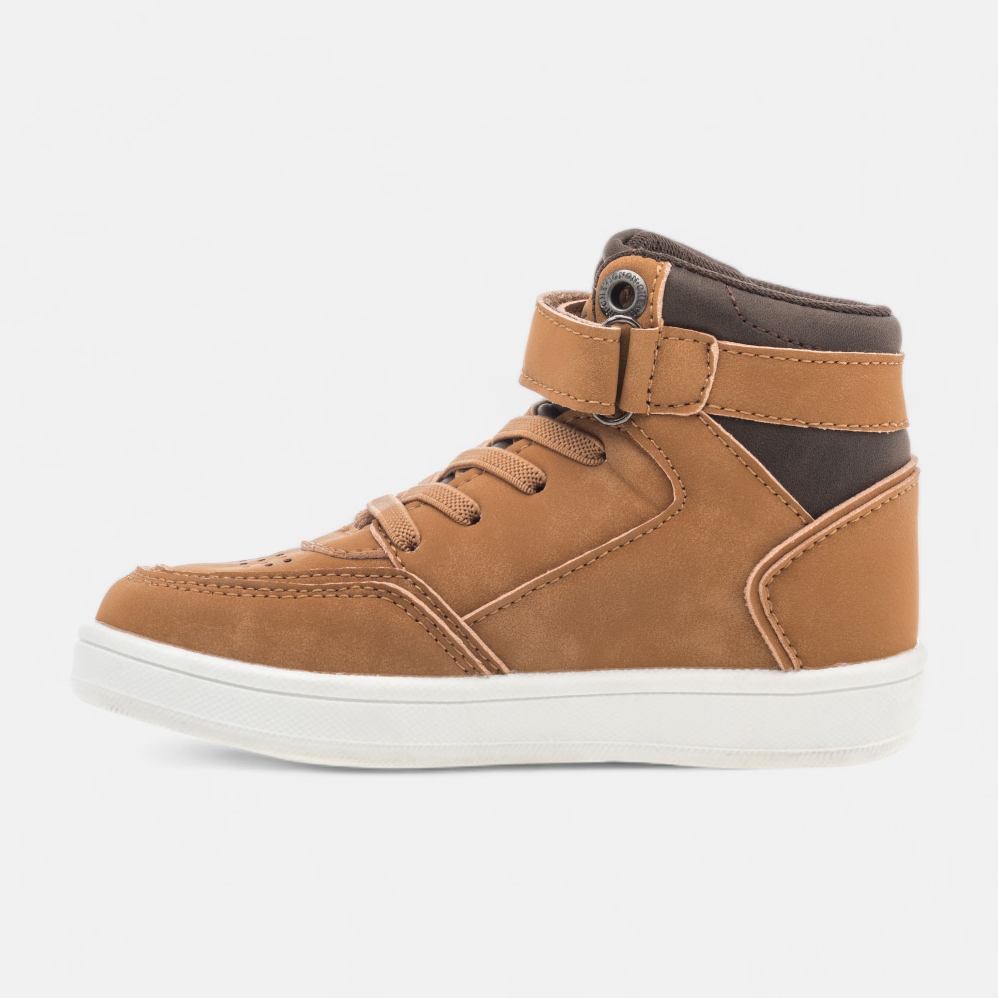 Baskets hautes Garçon cognac
