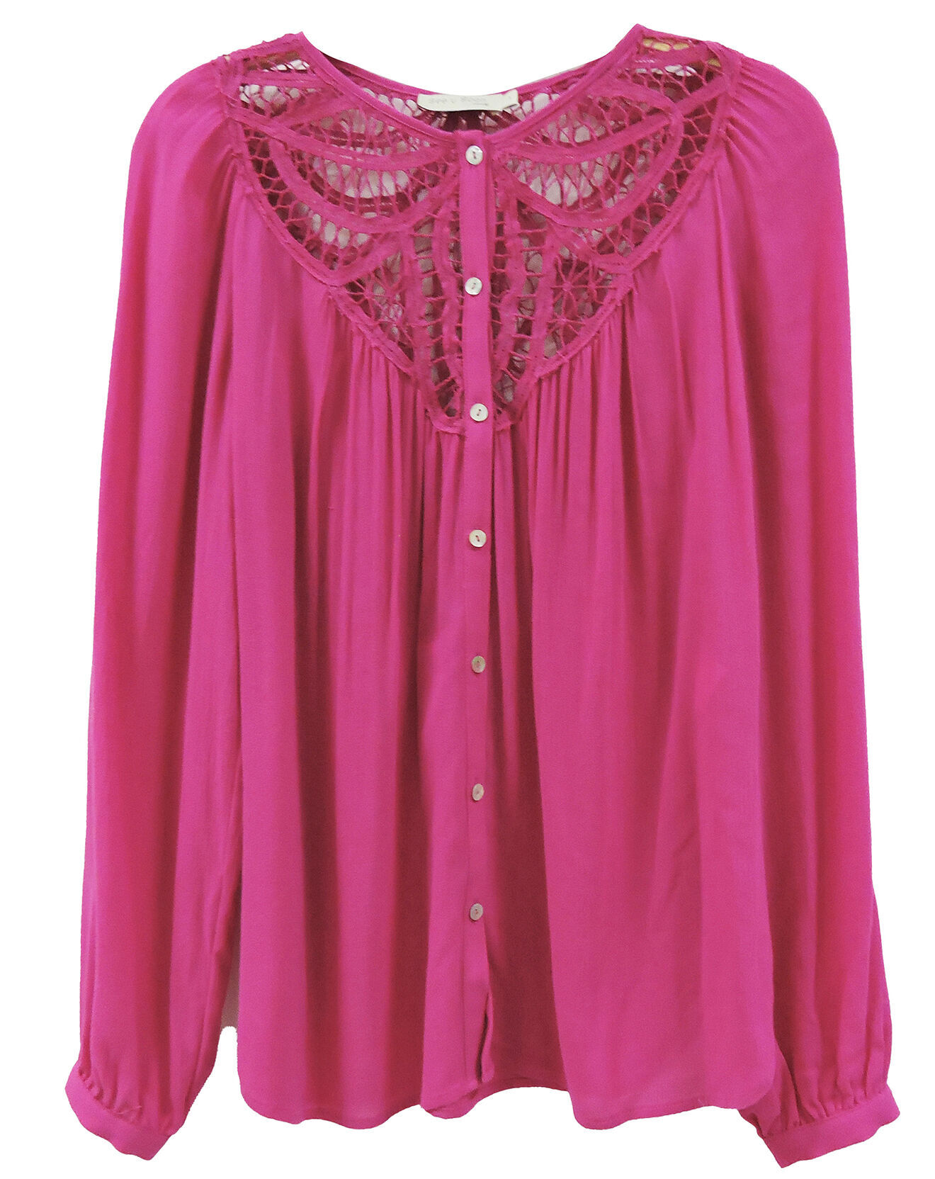 See u Soon Chemise Londres ajourée fushia