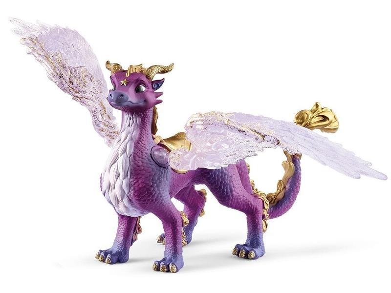 Schleich Spielzeugfigur bayala Nachthimmeldrache Fabelwesen mit beweglichen Flügeln