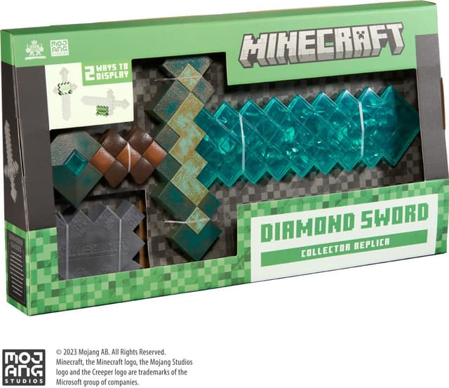 Minecraft Diamant Sværd replika
