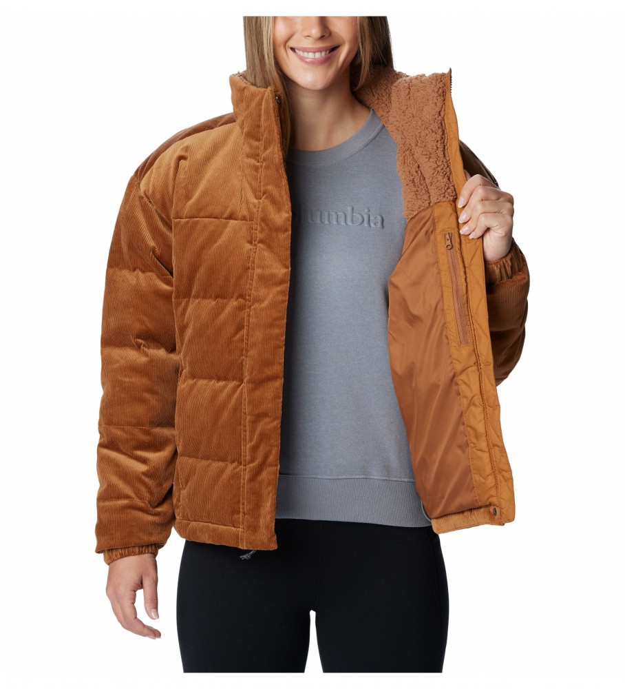 Jaqueta acolchoada Columbia Ruby Falls marrom em sherpa