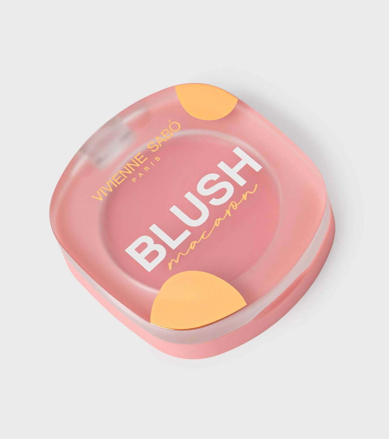 Vivienne Sabó - Blush em pó fosco Macaron - 02: Cool Pink