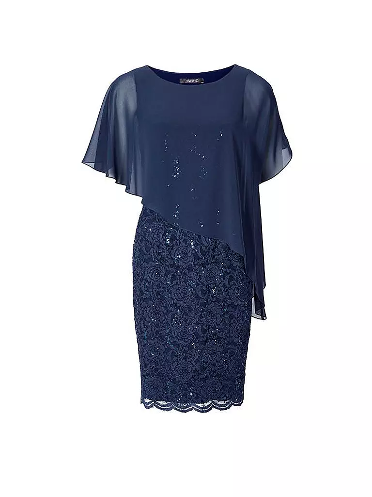 SWING Cocktailkleid blau