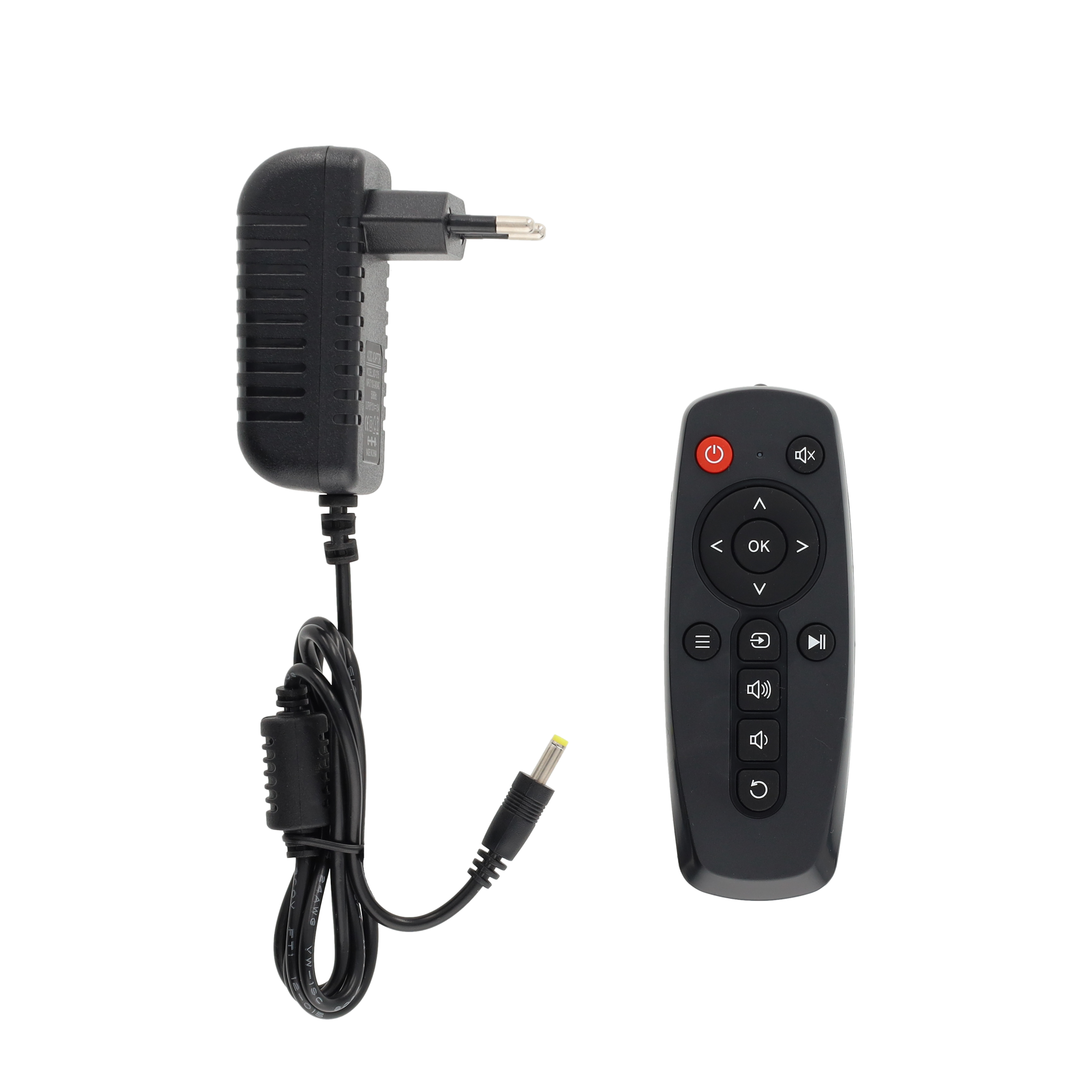 Mini Multimedia LED Projektor Beamer Heimkino (600 Lumen) 1080p Full HD / WLAN / USB / AirPlay / Miracast - Weiss / Schwarz