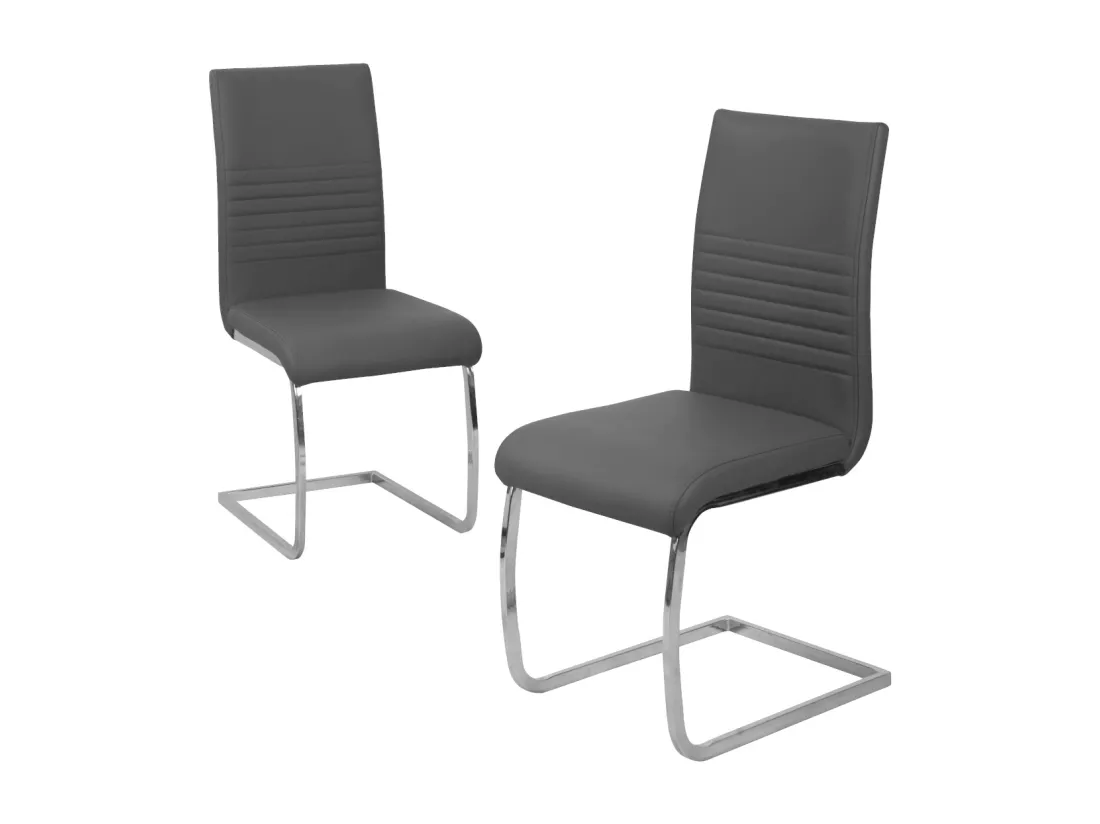Lot de 2 chaises de salle à manger
