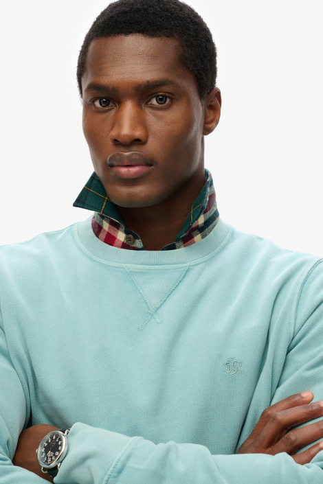 Superdry blauwe heren sweater