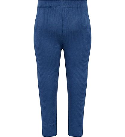 Hummel Leggings - Rib - hmlRene - Fähnrich Blue