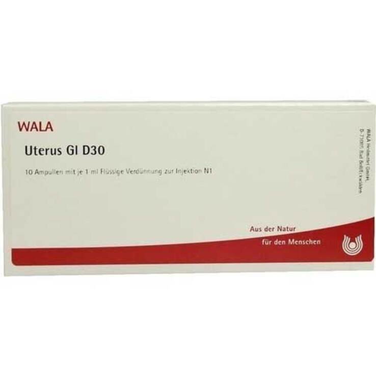 Uterus GL D 30 Ampullen, 10X1 ml