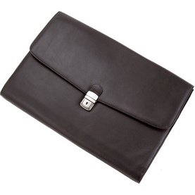Porte-documents 'UDINE', cuir, noir