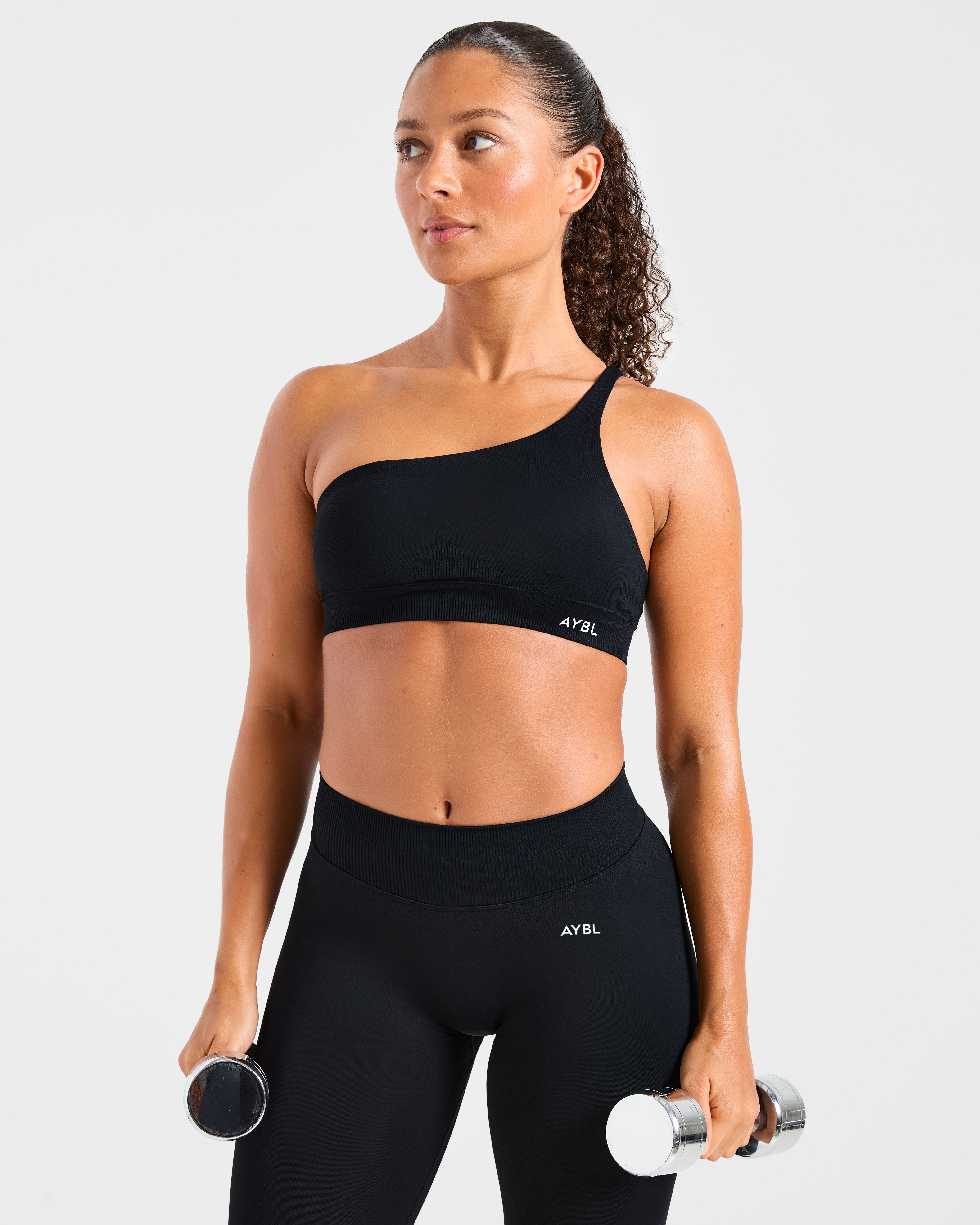 Enhance Seamless One Shoulder Sports Bra