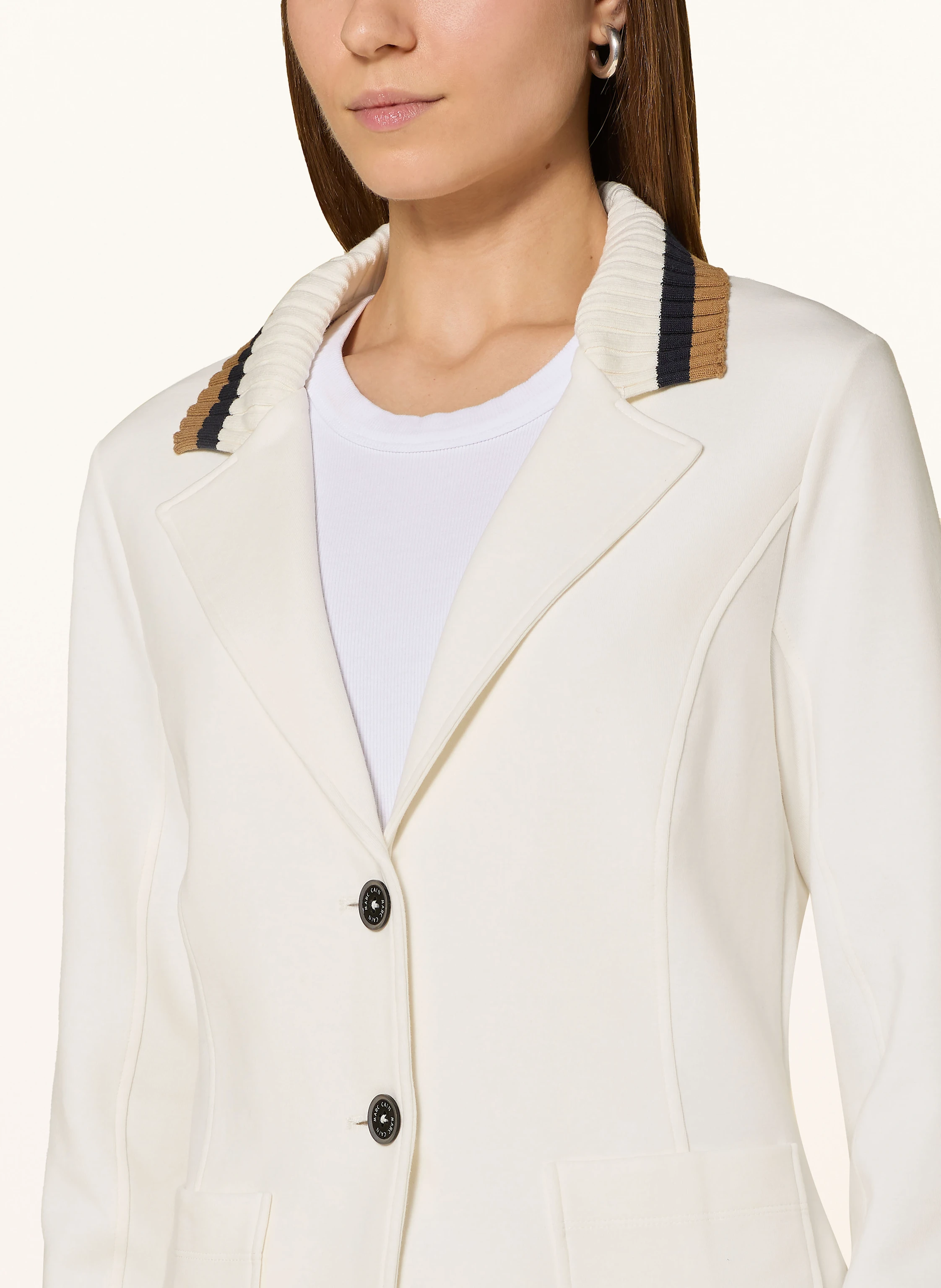 MARC CAIN Jerseyblazer im Materialmix