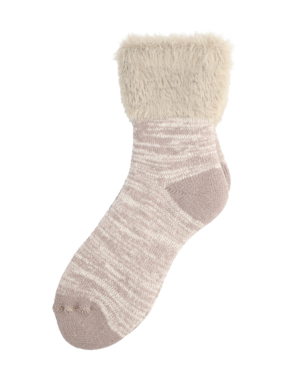 WOMEN MOULINE COSY SOCKS 1P