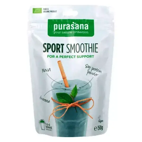 Batido Purasana Sport Smoothie em Pó Orgânico 150g